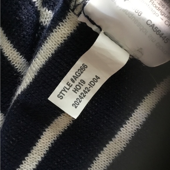 Madewell Mock Neck Puffed 3/4 Sleeve Sweater EUC - Picture 5 of 7